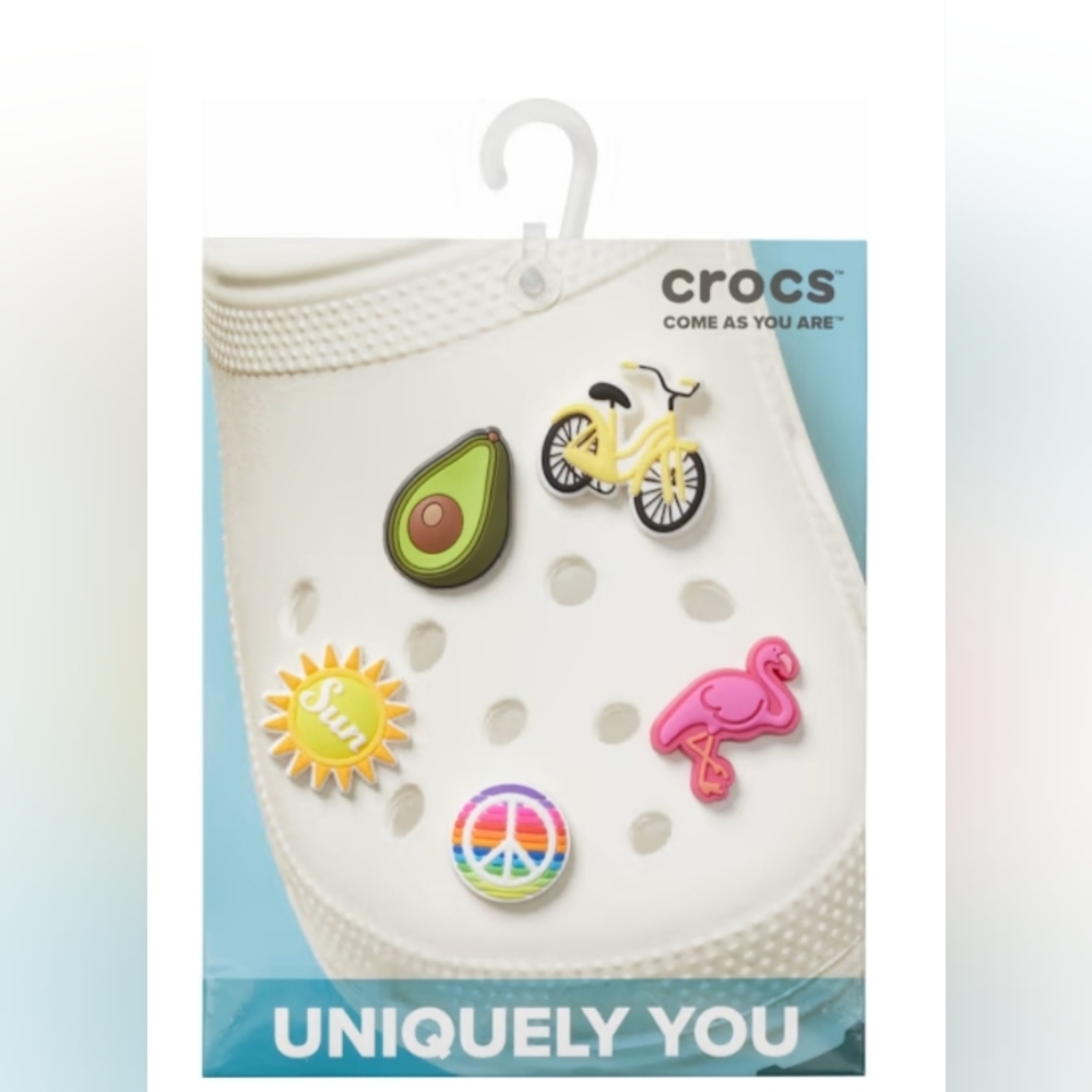 Crocs Suny Day 5-Pack Jibbitz Charm Set